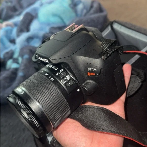 Canon EOS Rebel T7 Black Digital Camera
